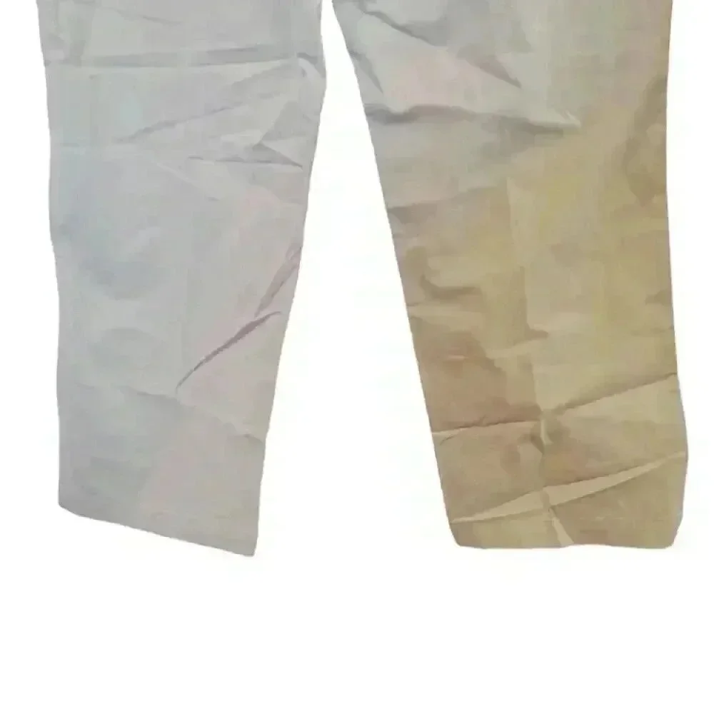 Croft & Barrow Men's Ivory Cotton/Poly/Spandex Classic Fit Chino Pants NEW